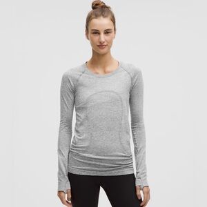 Lululemon Swiftly Tech Long Sleeve Shirt 2.0 Hip Length Sz 10